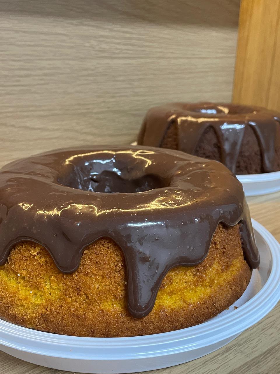 Bolo caseiro de chocolate